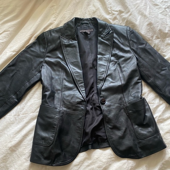 Leather zara jacket - Picture 2 of 7